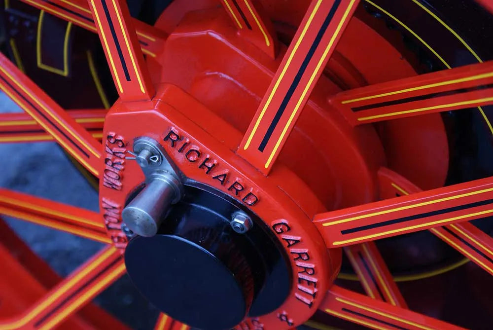 4 inch Garrett traction engine