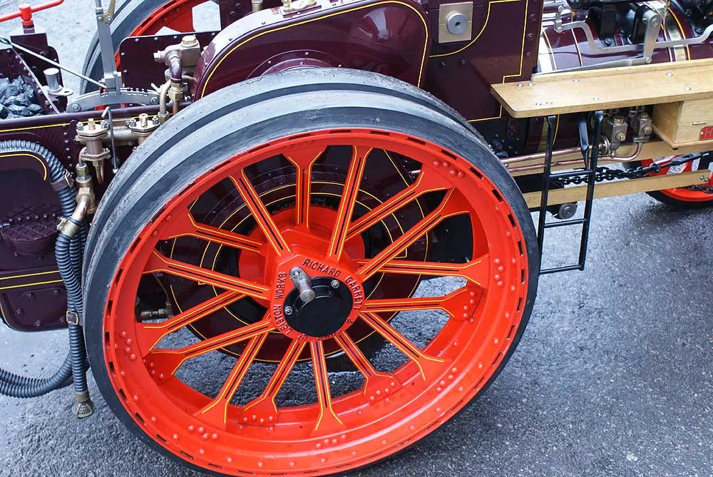 4 inch Garrett traction engine