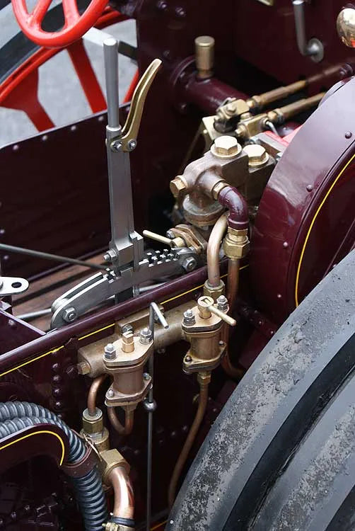 4 inch Garrett traction engine