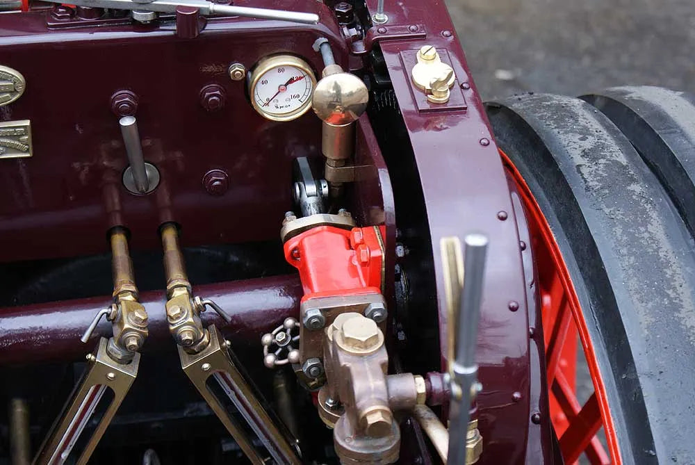 4 inch Garrett traction engine