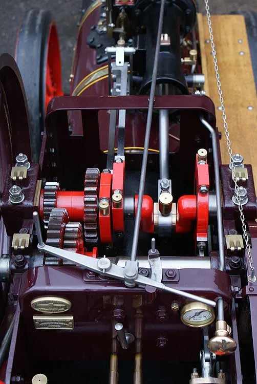 4 inch Garrett traction engine