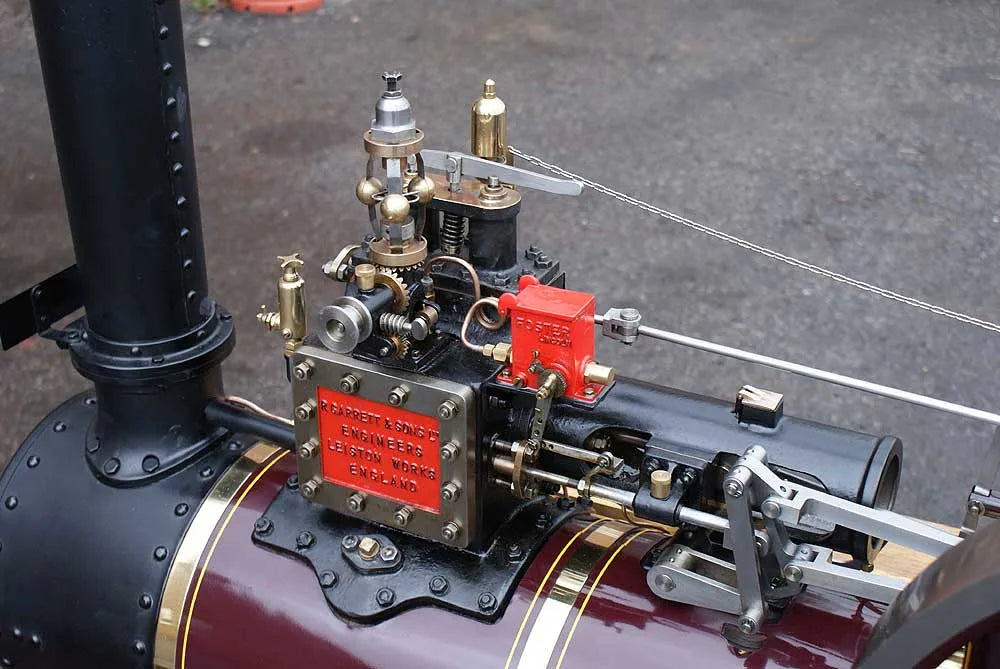 4 inch Garrett traction engine