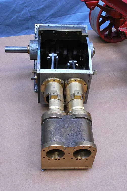 Part-built 2 inch scale Clayton wagon