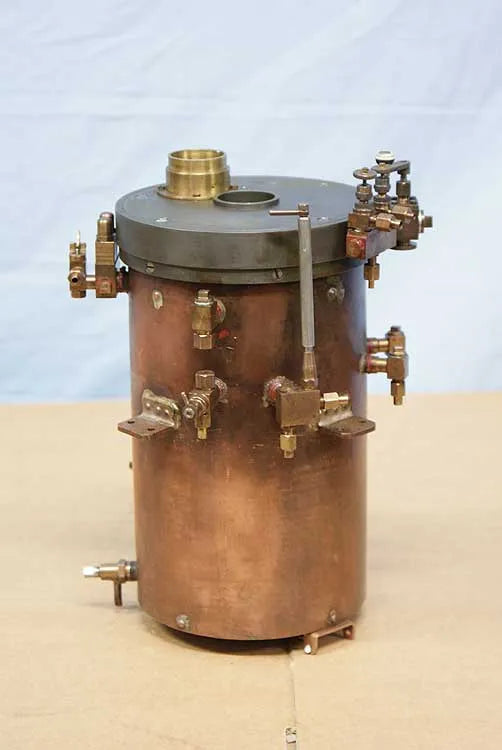 Part-built 2 inch scale Clayton wagon c/w boiler