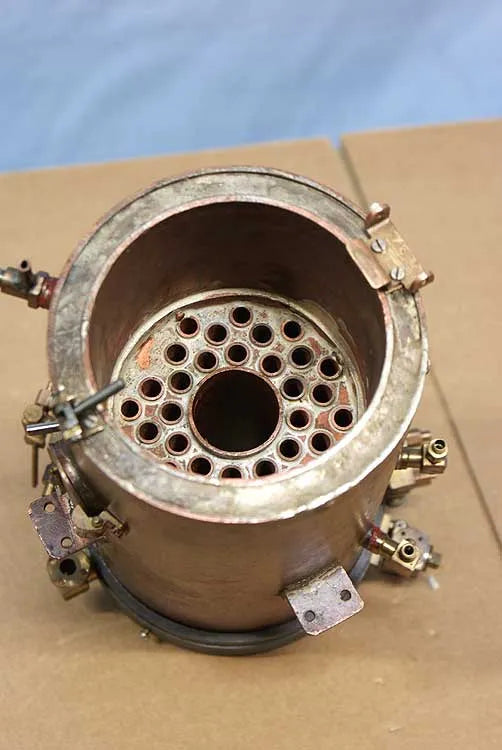 Part-built 2 inch scale Clayton wagon c/w boiler