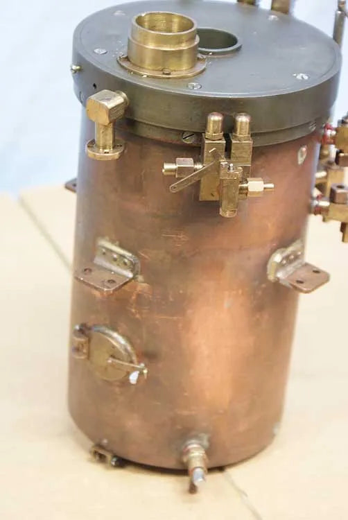Part-built 2 inch scale Clayton wagon c/w boiler