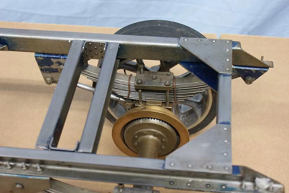 Part-built 2 inch scale Clayton wagon c/w boiler