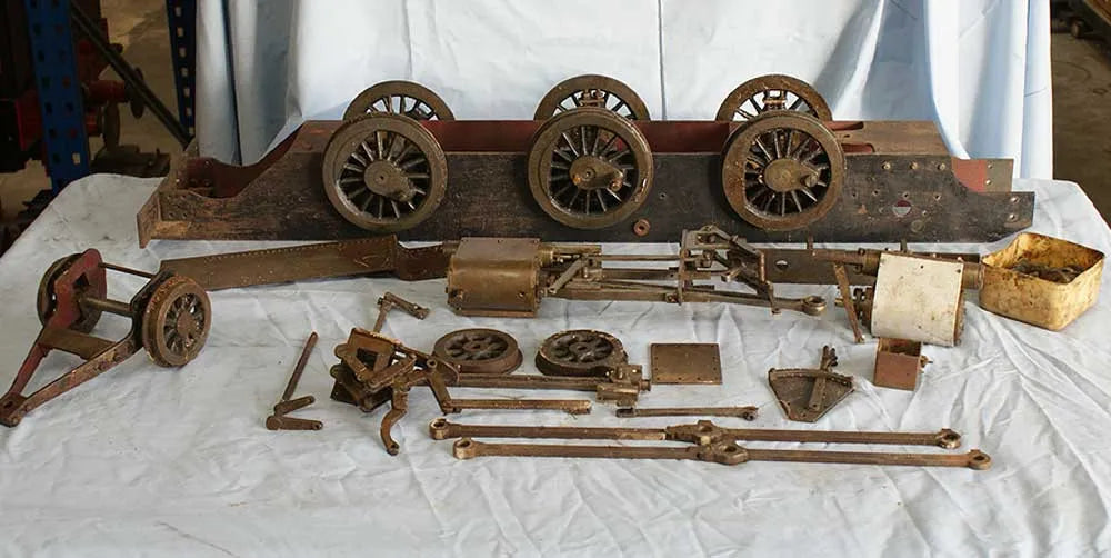 Parts for 5 inch gauge 2-6-2