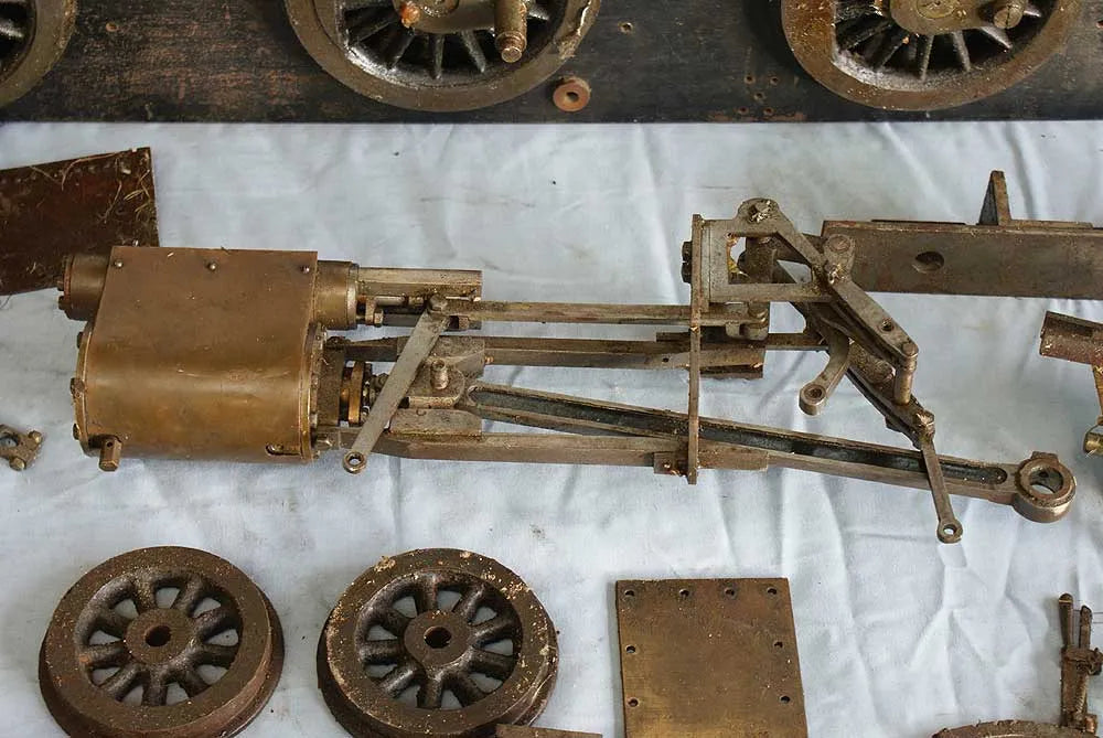 Parts for 5 inch gauge 2-6-2