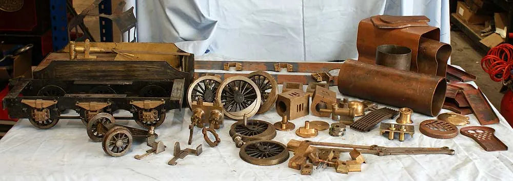 3 1/2 inch gauge part-built "Princess Marina"