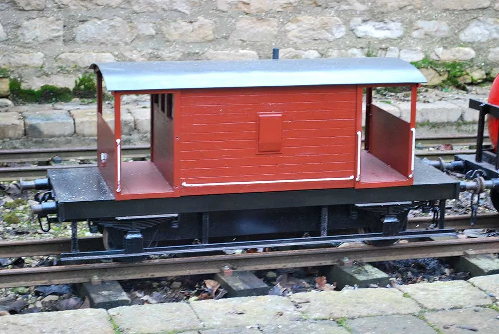 7 1/4 inch gauge brake van