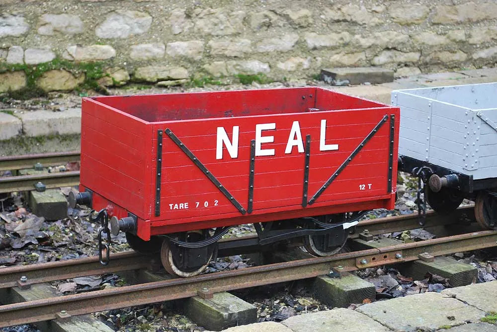 7 1/4 inch gauge open wagon(Neal)