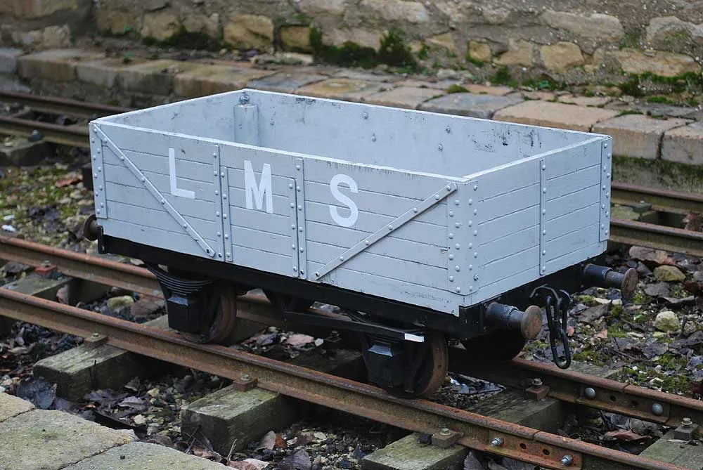 7 1/4 inch gauge open wagon(Grey LMS)
