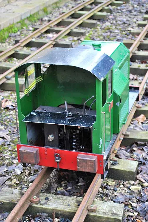 7 1/4 inch gauge petrol shunter "Punch"
