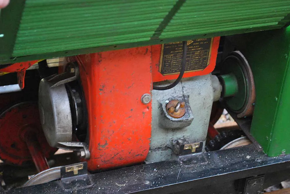 7 1/4 inch gauge petrol shunter "Punch"