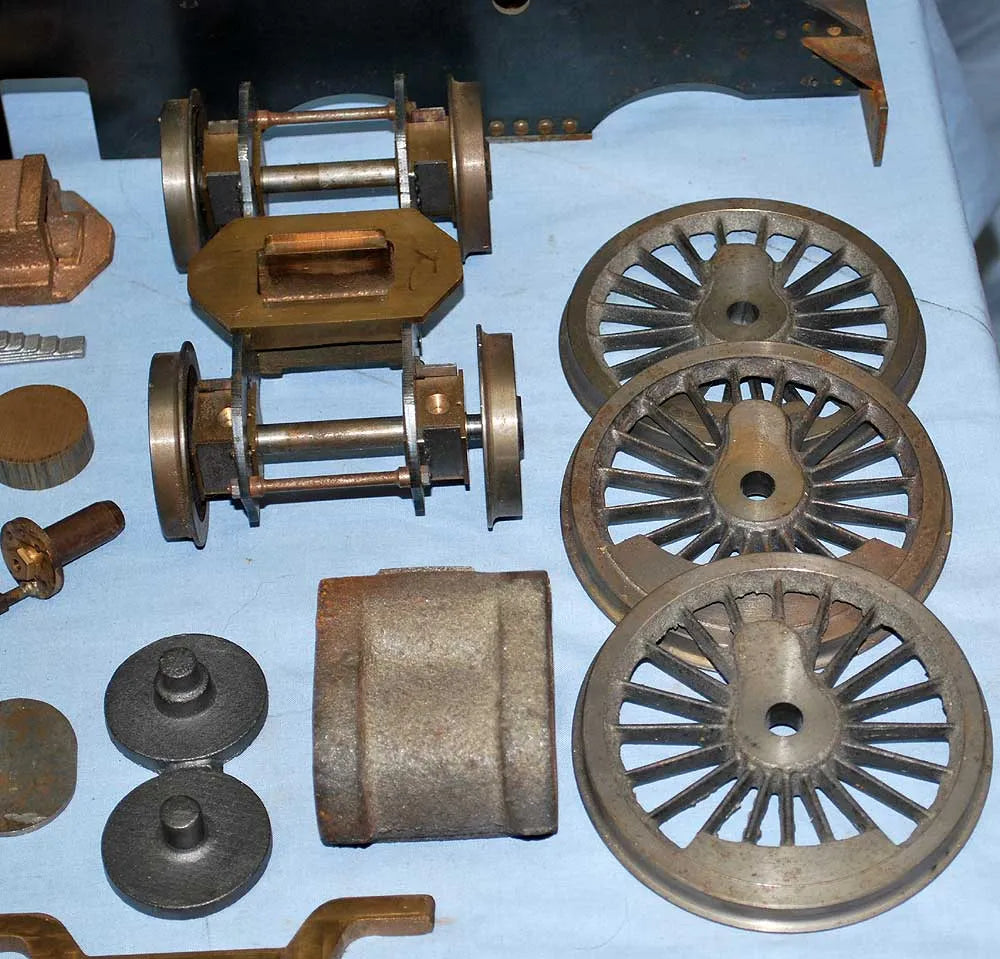 3 1/2 inch gauge Britannia castings