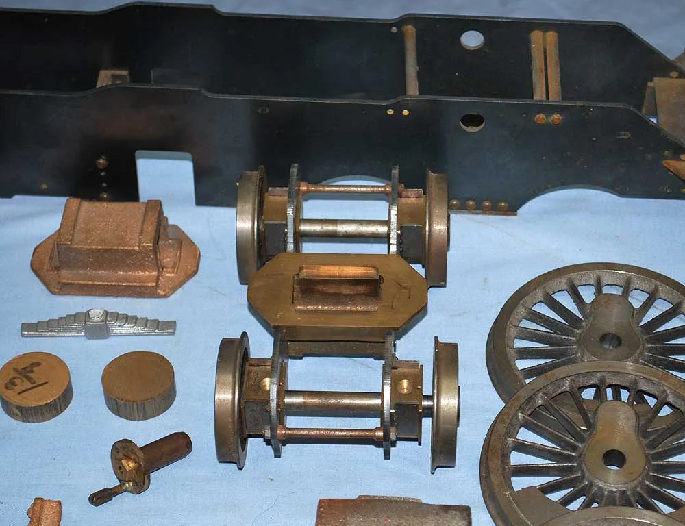 3 1/2 inch gauge Britannia castings