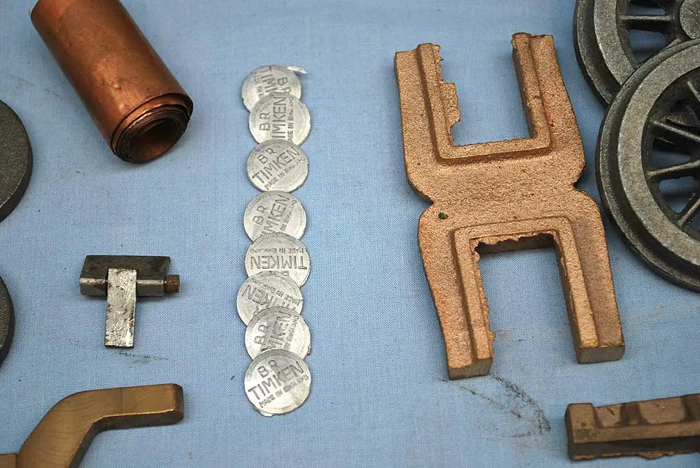3 1/2 inch gauge Britannia castings
