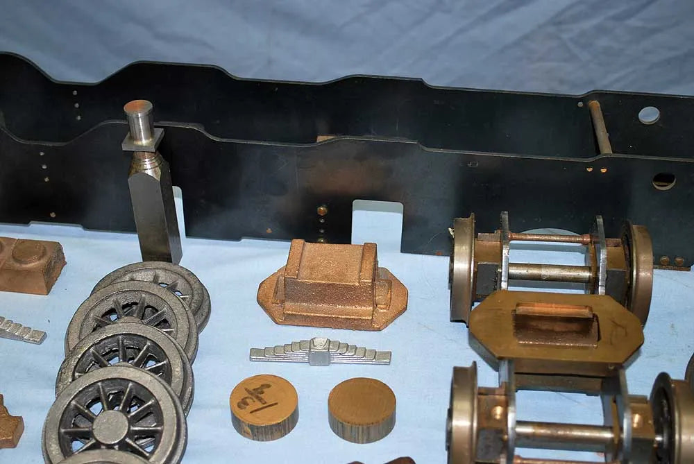 3 1/2 inch gauge Britannia castings