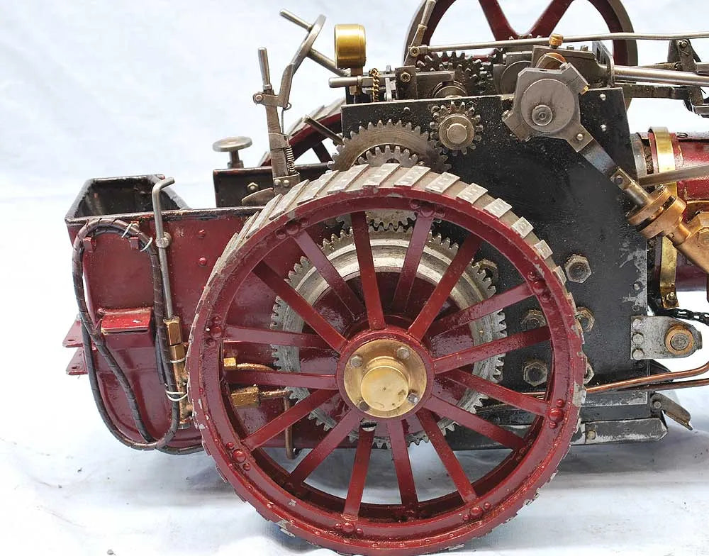 1 inch scale "Minnie" Traction engine with implements