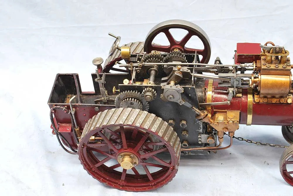 1 inch scale "Minnie" Traction engine with implements