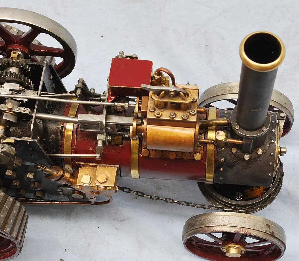 1 inch scale "Minnie" Traction engine with implements