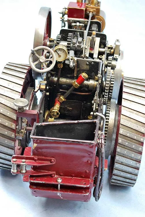 1 inch scale "Minnie" Traction engine with implements