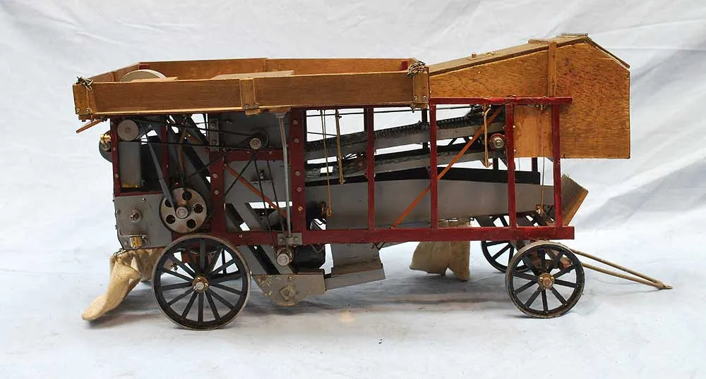 1 inch scale "Minnie" Traction engine with implements