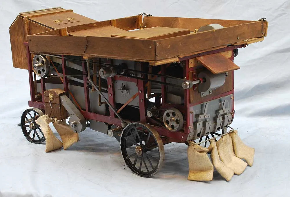 1 inch scale "Minnie" Traction engine with implements