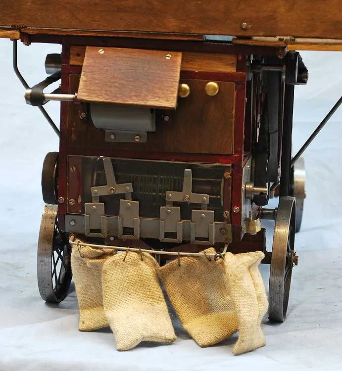 1 inch scale "Minnie" Traction engine with implements
