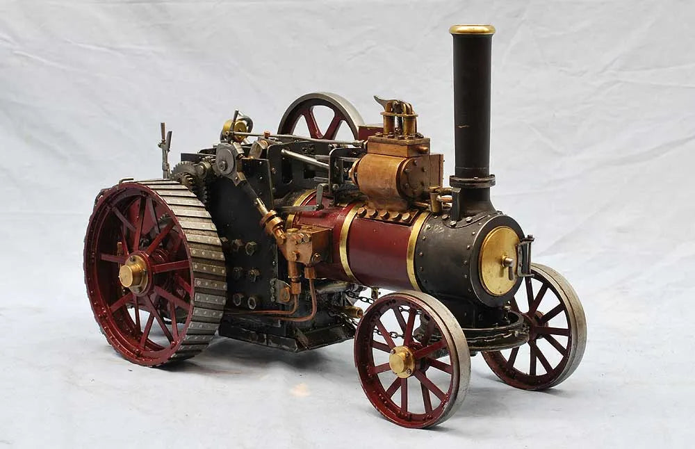 1 inch scale "Minnie" Traction engine with implements