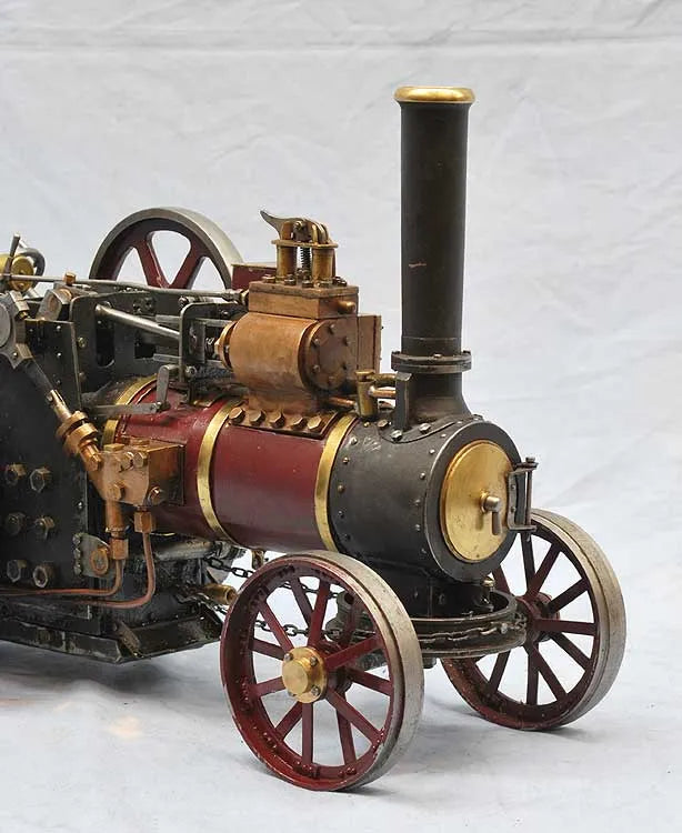 1 inch scale "Minnie" Traction engine with implements