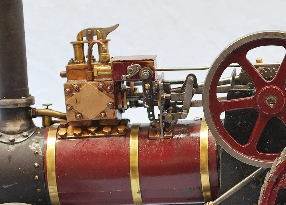 1 inch scale "Minnie" Traction engine with implements