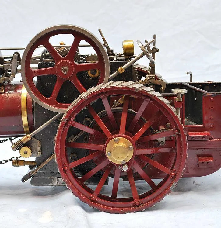 1 inch scale "Minnie" Traction engine with implements