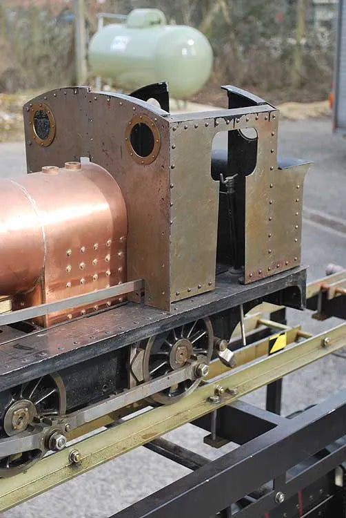 7 1/4 inch gauge "Holmside" with boiler
