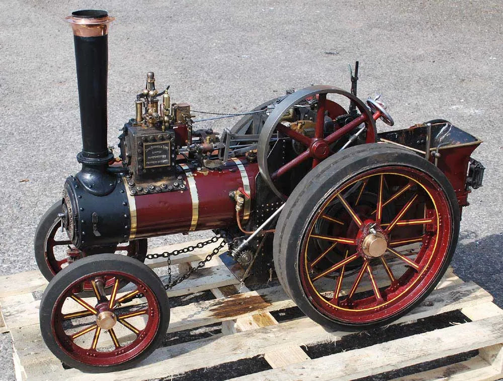 3 inch scale Burrell with driving truck