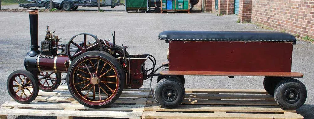 3 inch scale Burrell with driving truck