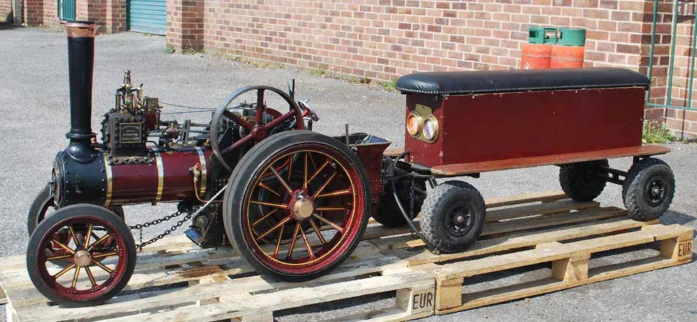 3 inch scale Burrell with driving truck