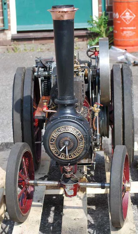 3 inch scale Burrell with driving truck