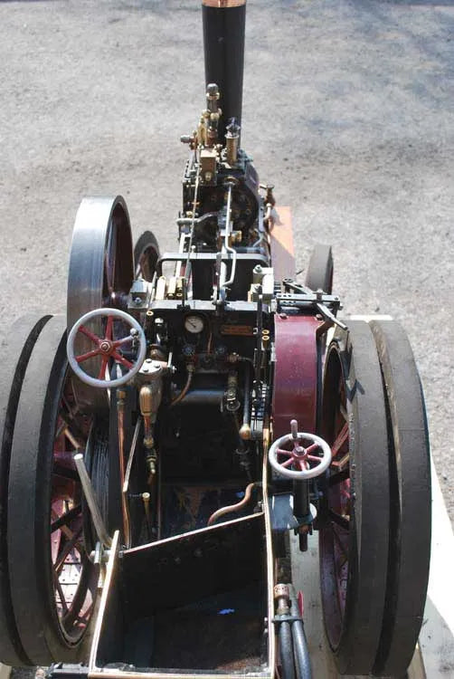 3 inch scale Burrell with driving truck