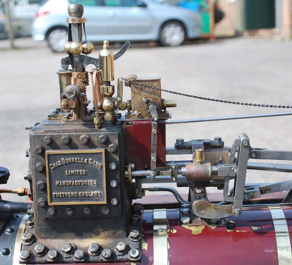 3 inch scale Burrell with driving truck