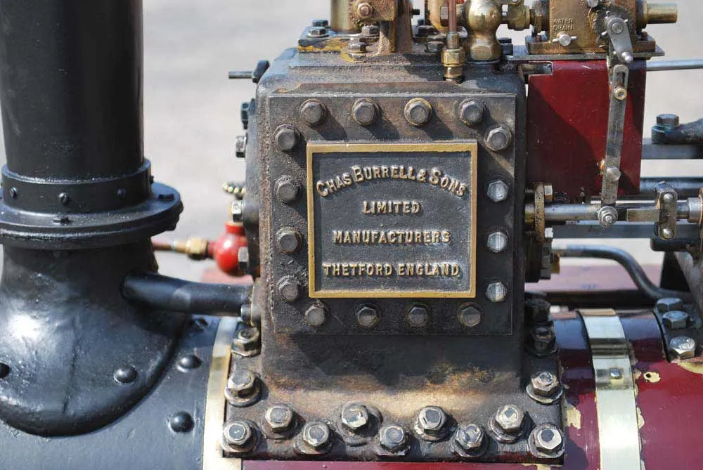 3 inch scale Burrell with driving truck