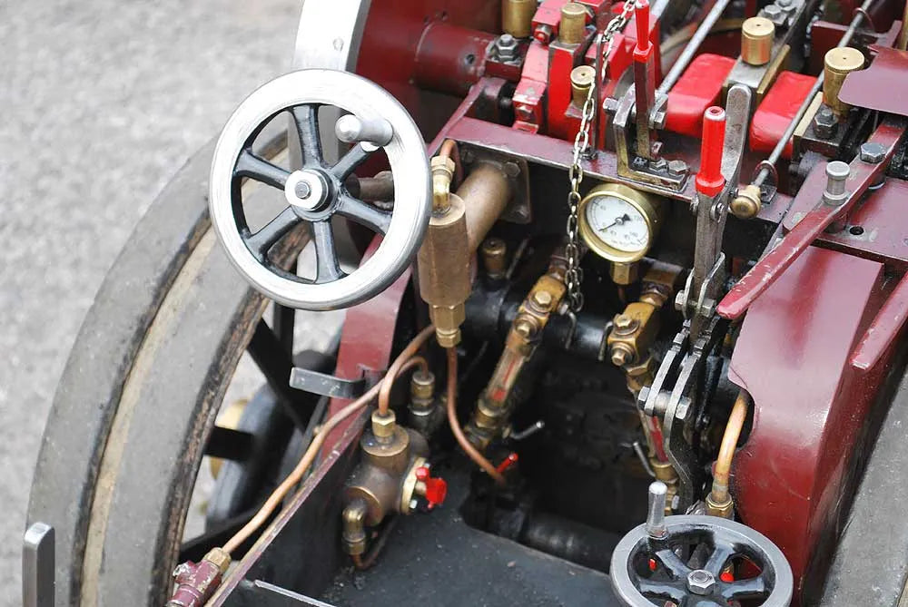 Ruston Proctor tractor with driving truck