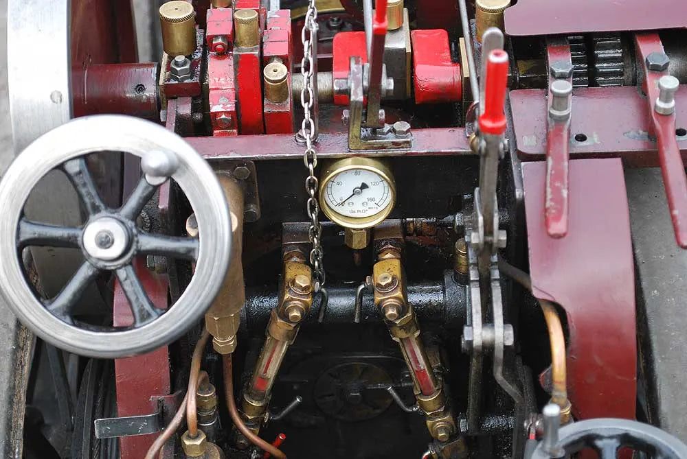 Ruston Proctor tractor with driving truck