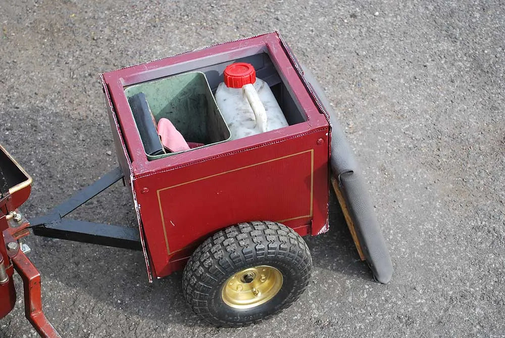 Ruston Proctor tractor with driving truck