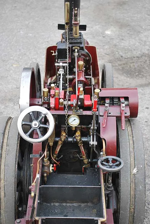 Ruston Proctor tractor with driving truck
