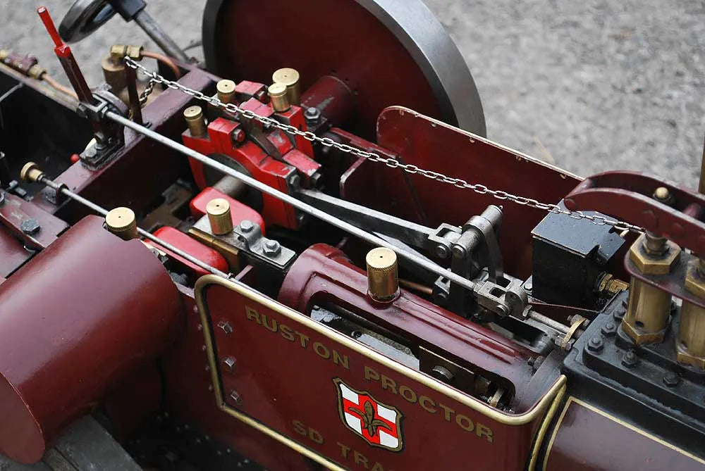 Ruston Proctor tractor with driving truck