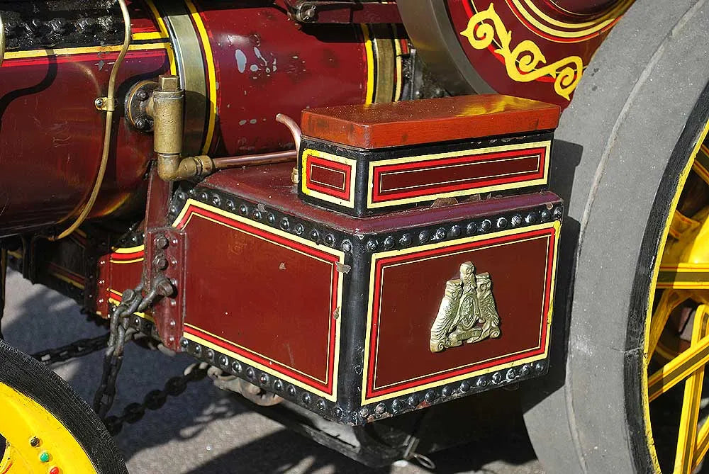 4 inch scale Fowler Showmans engine
