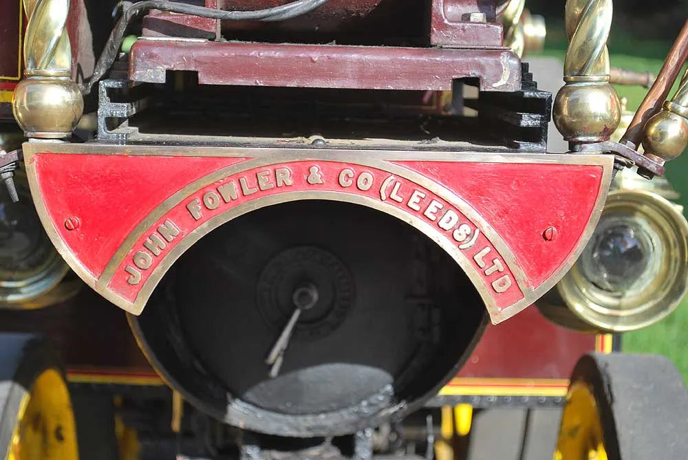 4 inch scale Fowler Showmans engine