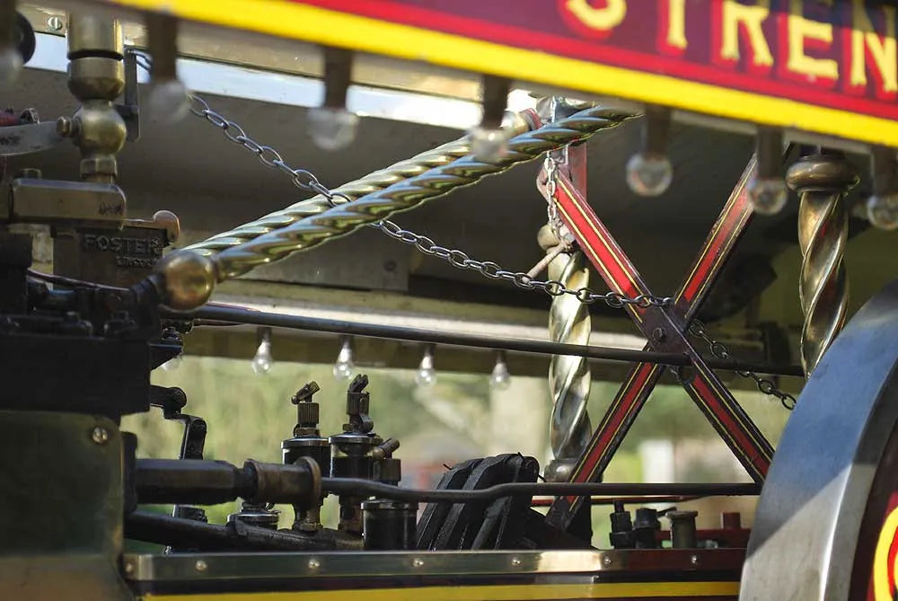4 inch scale Fowler Showmans engine
